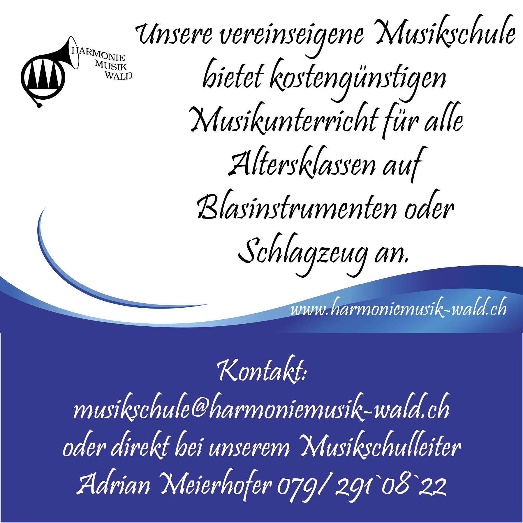 Flyer Musikschule